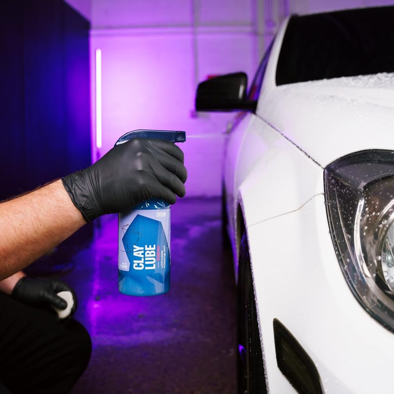 Gyeon ClayLube Ultra Slick Clay Lubricant for Ceramic Coating Prep – Slip Booster for Clay Mitt Bar Discs Enhances Paint Correction Gloss Hydrophobic Protection Surface Refinement - Image 3